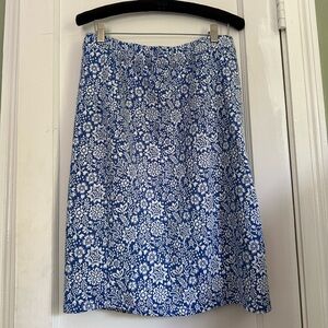 41 Hawthorn Blue A-Line Knee-Length Skirt